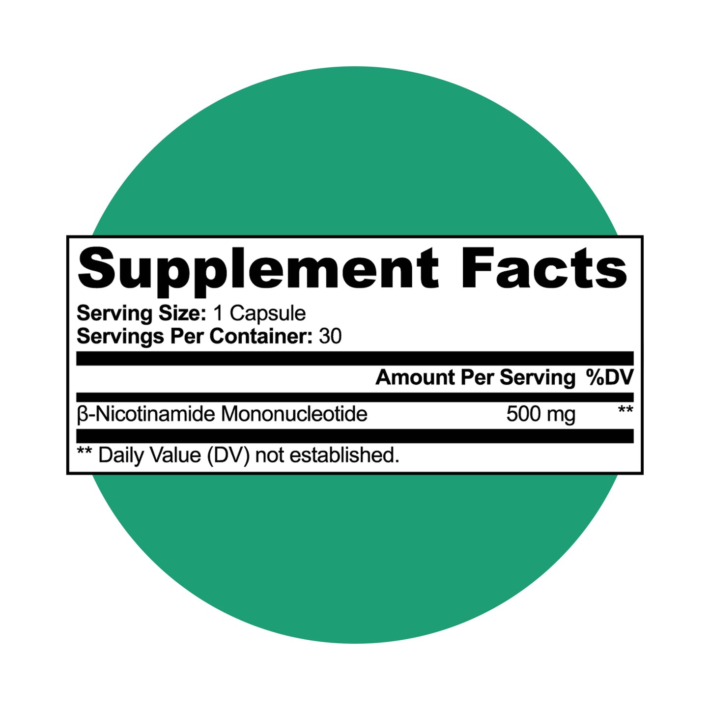Pure NMN 500mg