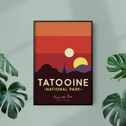 Tatooine National Park Poster