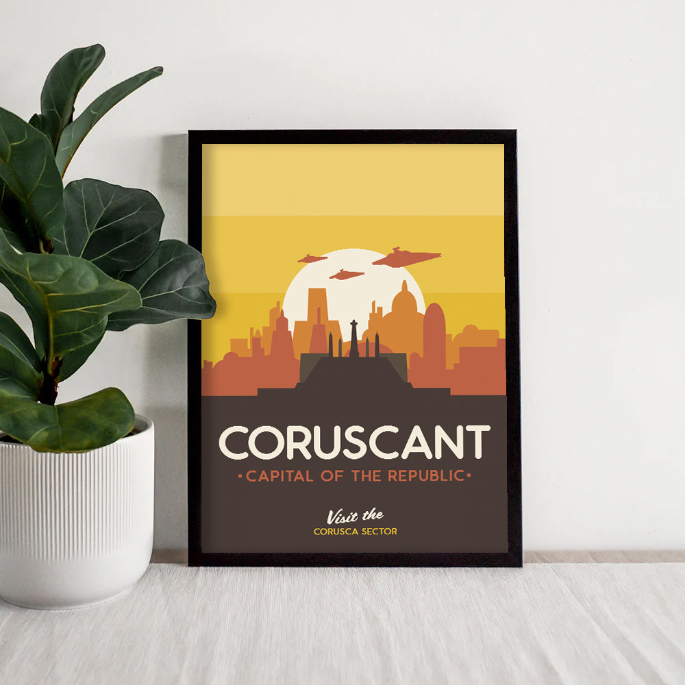 Coruscant National Park Poster