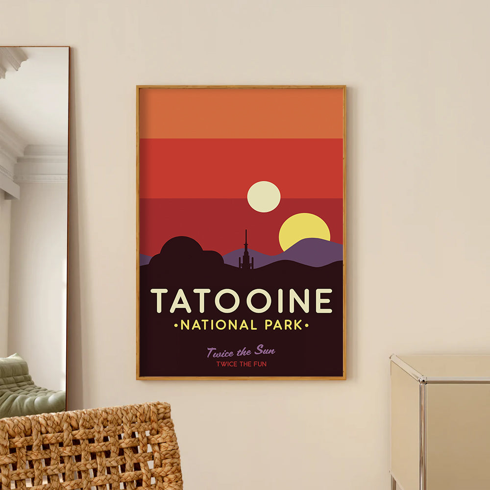 Tatooine National Park Poster
