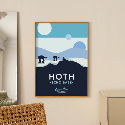 Hoth National Park Poster